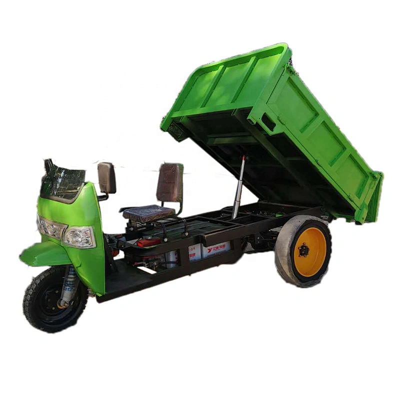 construction material transfer truck battery tricycle electric garbage dump truck