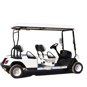 tourist attraction electric car airport hotel reception car 4 seater electric powered golf cart