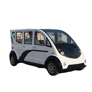 double row 8 seats scenic spot sightseeing car airport ferry car enclosed electric patrol car with doors