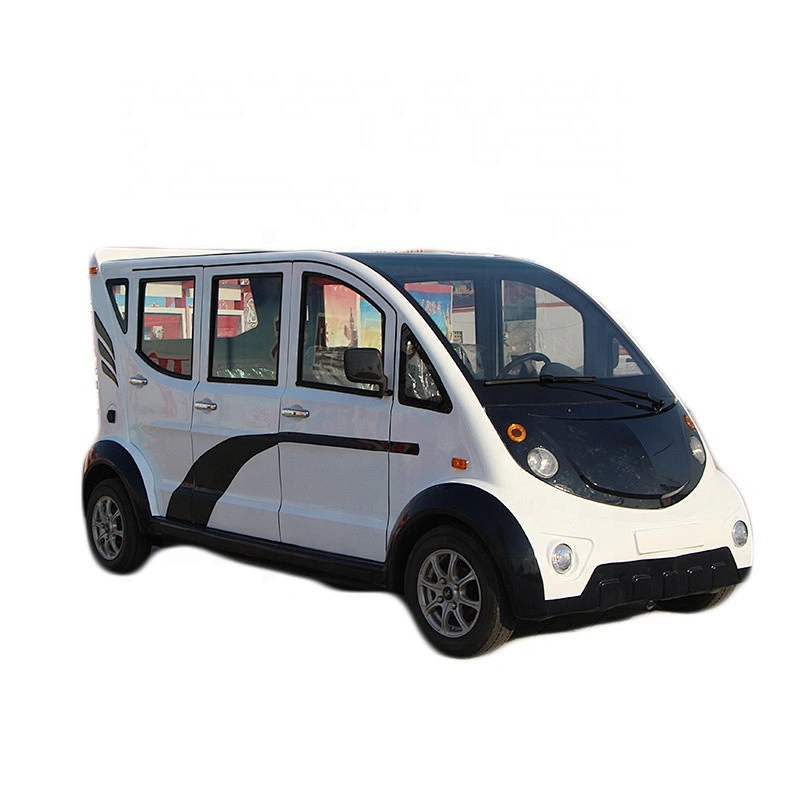 double row 8 seats scenic spot sightseeing car airport ferry car enclosed electric patrol car with doors