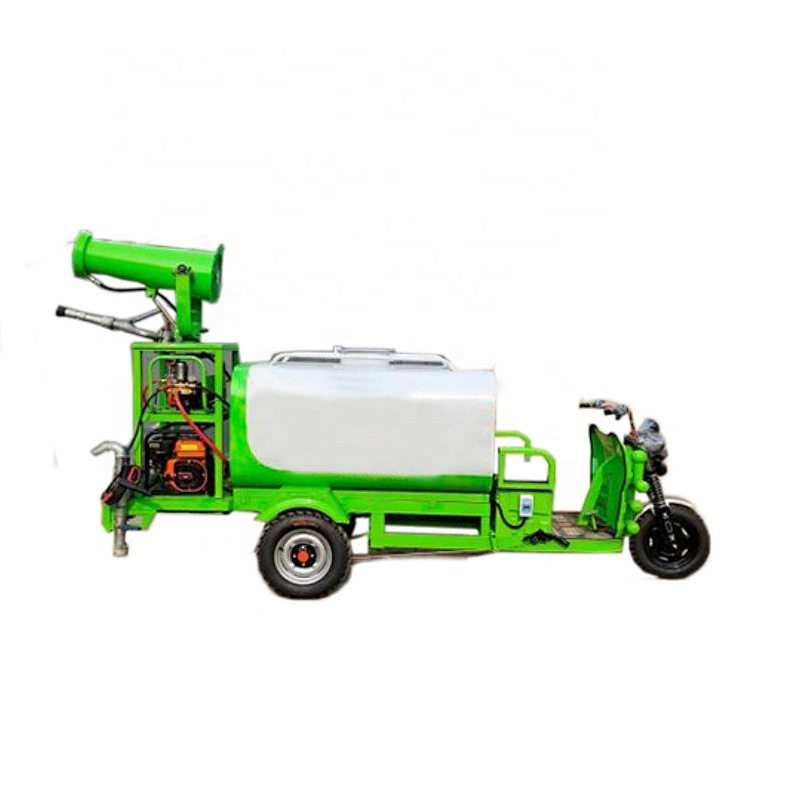 Direct supply of multi-functional electric three-wheel sprinkle landscaping property cleaning small electric fog gun
