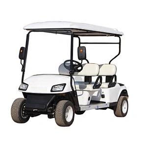 tourist attraction electric car airport hotel reception car 4 seater electric powered golf cart
