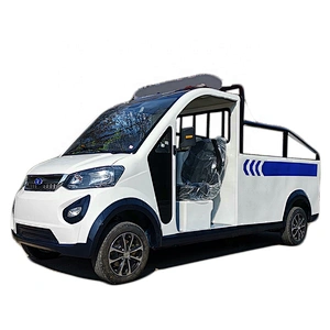 2021 new four-wheel electric truck electric pickup truck police use Electric patrol car