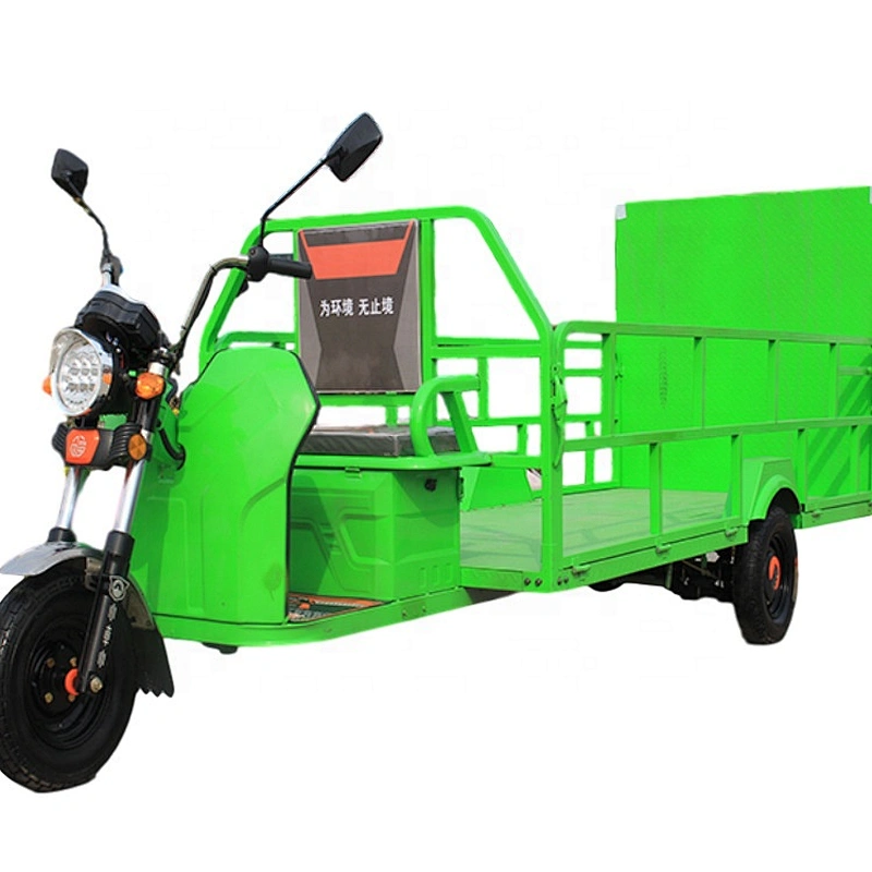 Large capacity electric 3 wheel sanitation bike street garbage cleaning tricycle