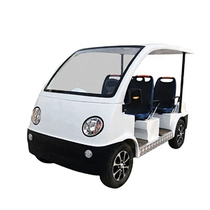 New energy four-seat convertible battery car property security property to see saloon car three-wheeled electric patrol car