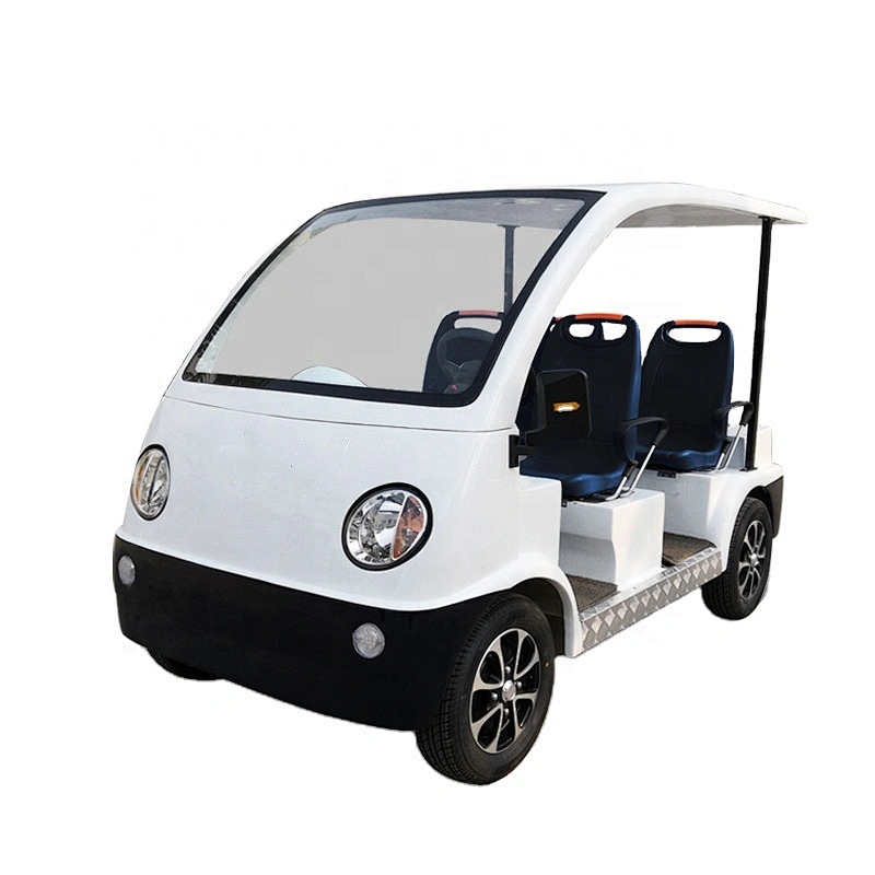 New energy four-seat convertible battery car property security property to see saloon car three-wheeled electric patrol car