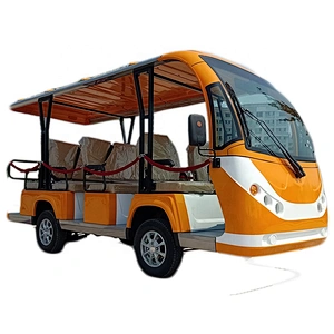 Manufacturers supply electric car factory airport use 11 passenger electric sightseeing car