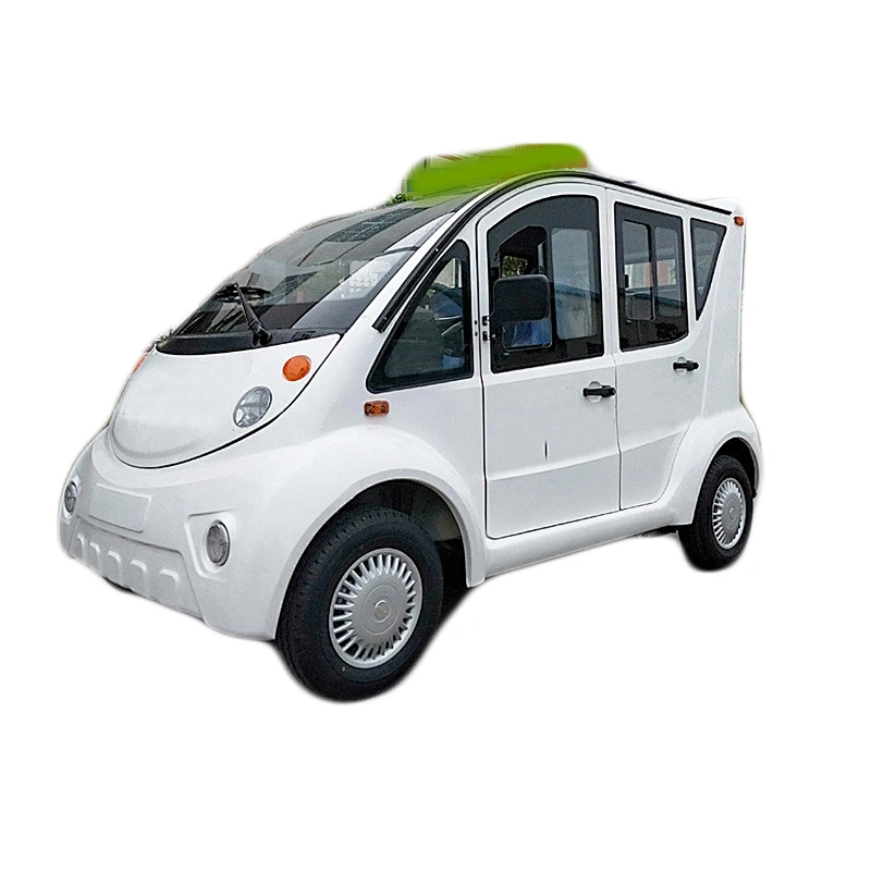 4 wheel electric trike patrol car sightseeing car & bus enclosed mobility scooter