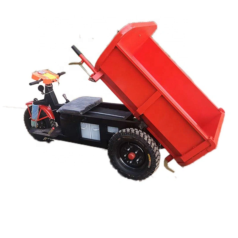 best selling electric three-wheel dump truck transfer truck construction site electric tricycles cargo truck
