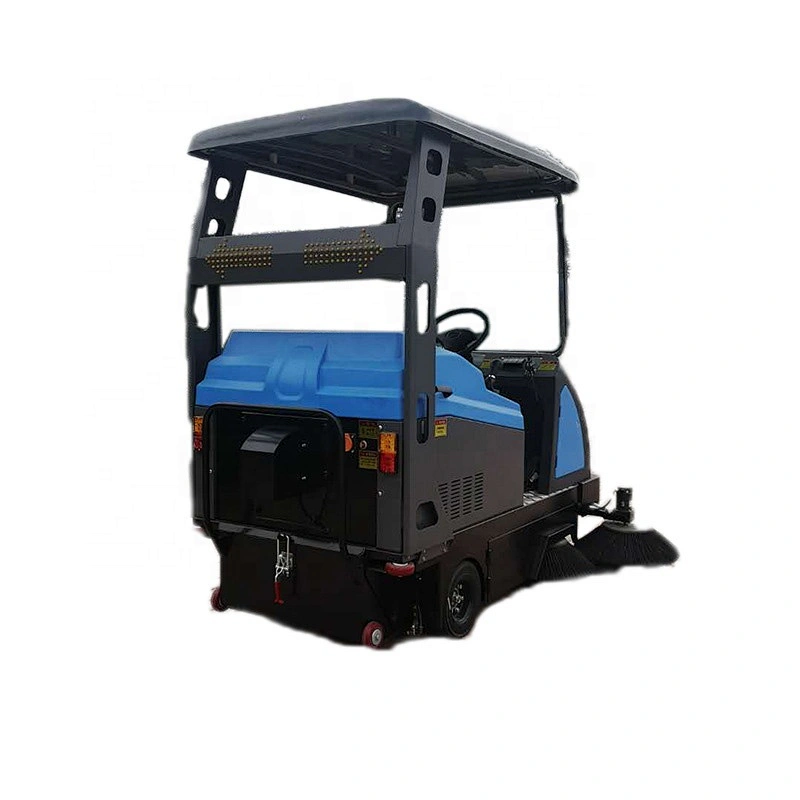 factory road sweeper Urban green sanitation vehicle floor sweeper