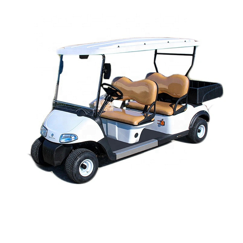 Scenic area property resort hotel reception tour bus Electric golf cart Sightseeing four-wheel electric cart