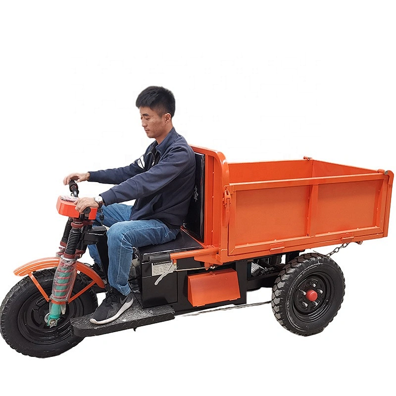electric farm dump tricycle Engineering cargo load Transport Tricycle