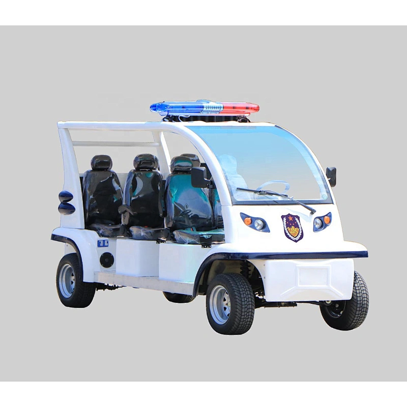 6 passengers electric tricycle Comprehensive law enforcement vehicle cruiser electromobile Patrol car