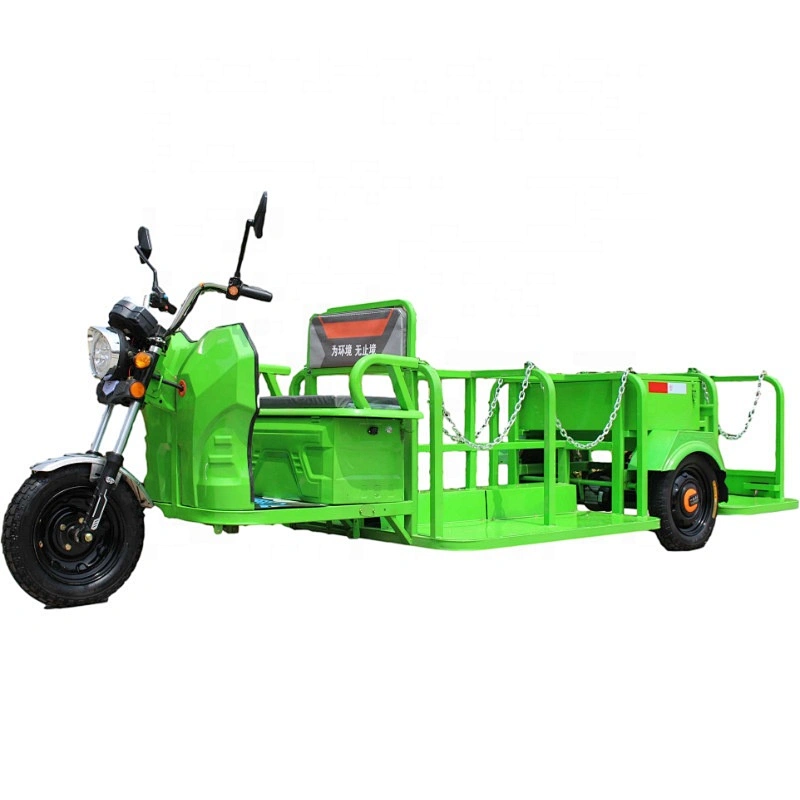 environmental protection electric garbage tricycle dump truck high power endurance remote loading truck tricycle