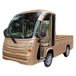 transport vehicle 2 seat electric car logistics transport 4 wheeler electric truck