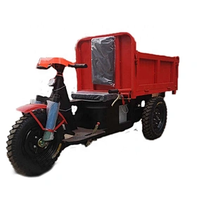best selling electric three-wheel dump truck transfer truck construction site electric tricycles cargo truck