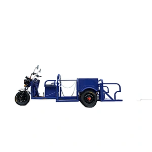 Direct sales electric three-wheel garbage truck sanitation tools three-wheel truck four garbage can transport vehicles