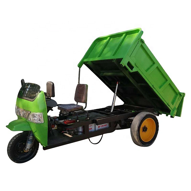 construction material transfer truck battery tricycle electric garbage dump truck