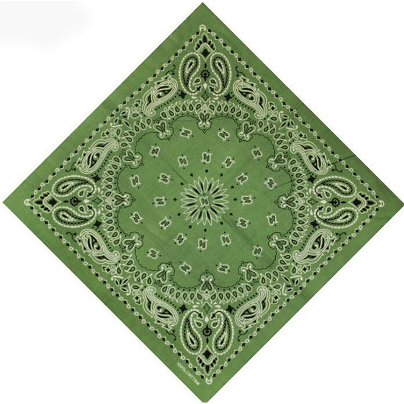 Paisley bandana kerchief cotton