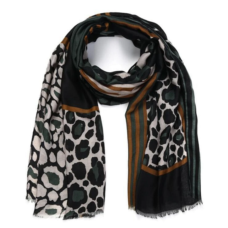 animal print ladies scarf