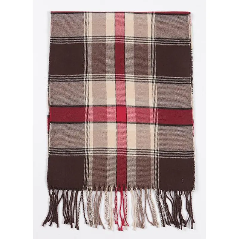check pattern scarf simple fashion