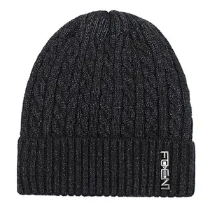 knit beanie cable