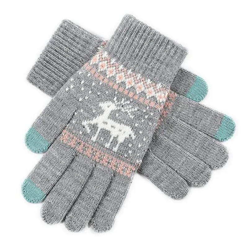 knit gloves touch screen