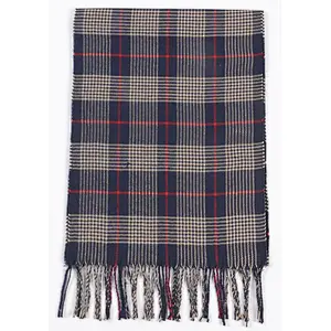 check pattern scarf simple fashion