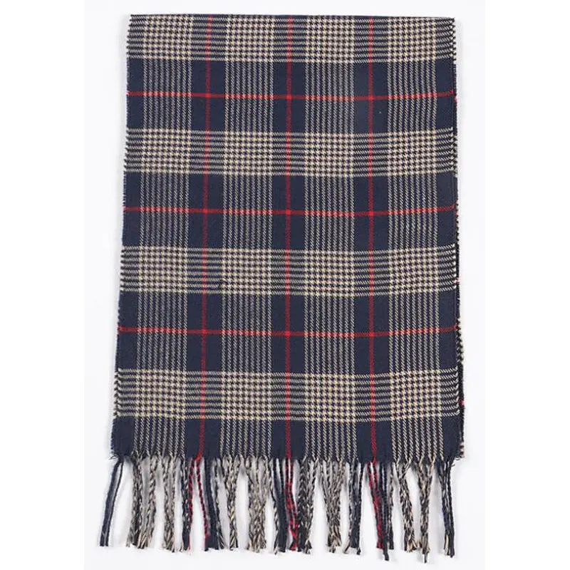 check pattern scarf simple fashion