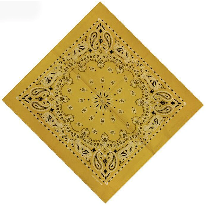 Paisley bandana kerchief cotton