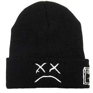 knit beanie embroidery logo