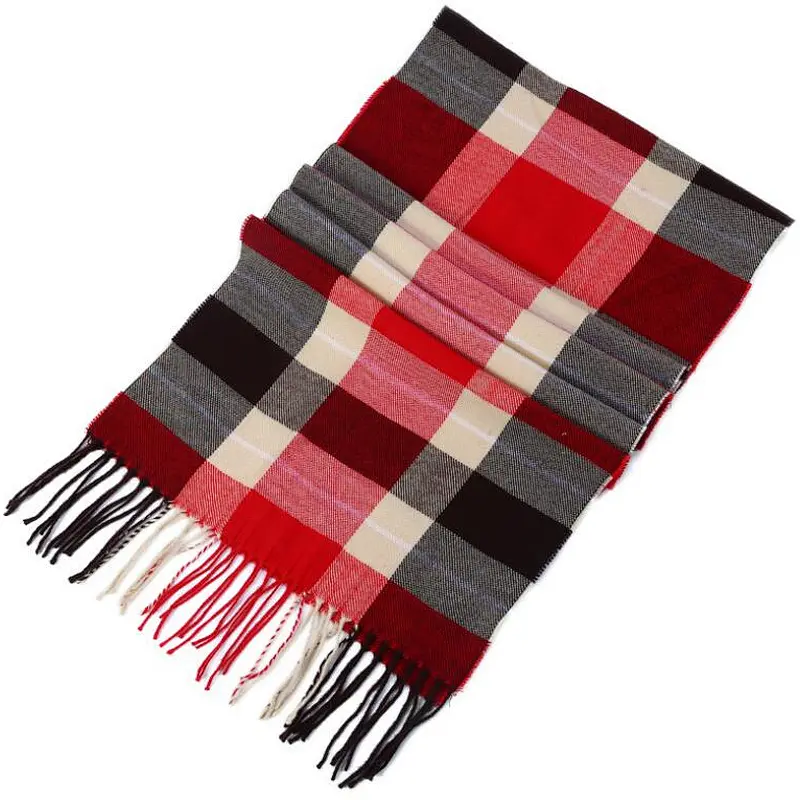 check pattern scarf simple fashion