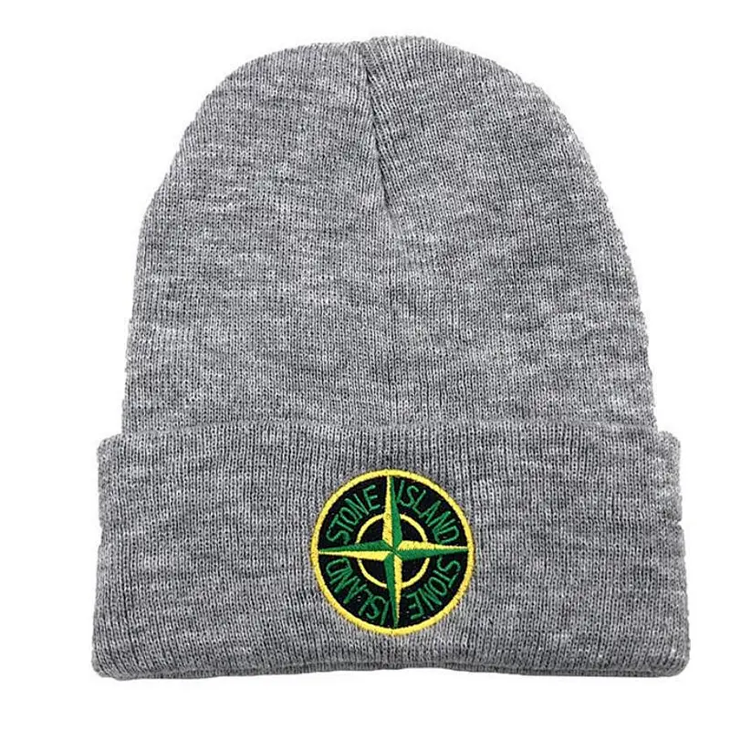 knit beanie embroidery logo