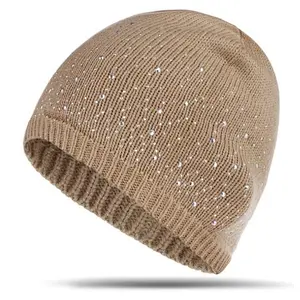 ladies beanie crystal