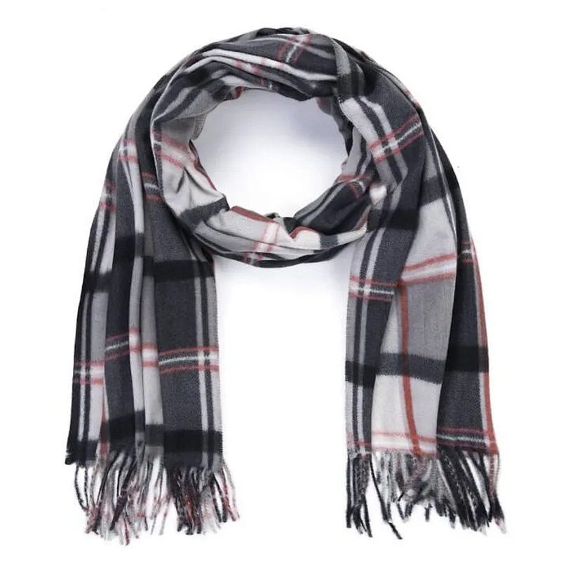 check pattern scarf simple fashion