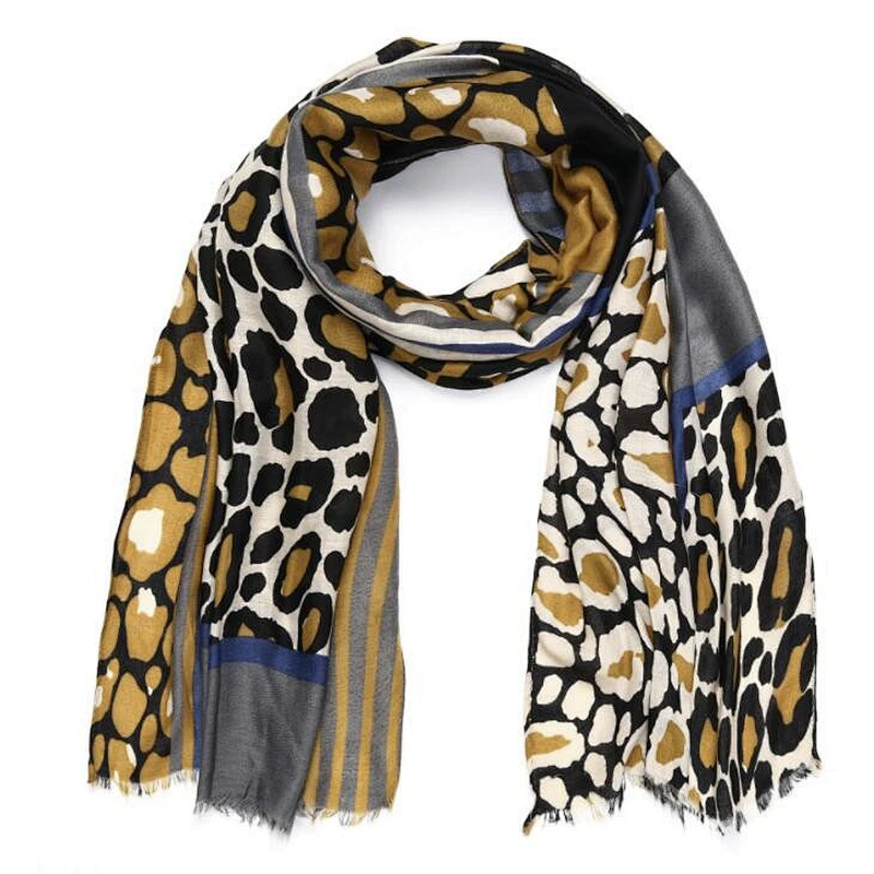 animal print ladies scarf