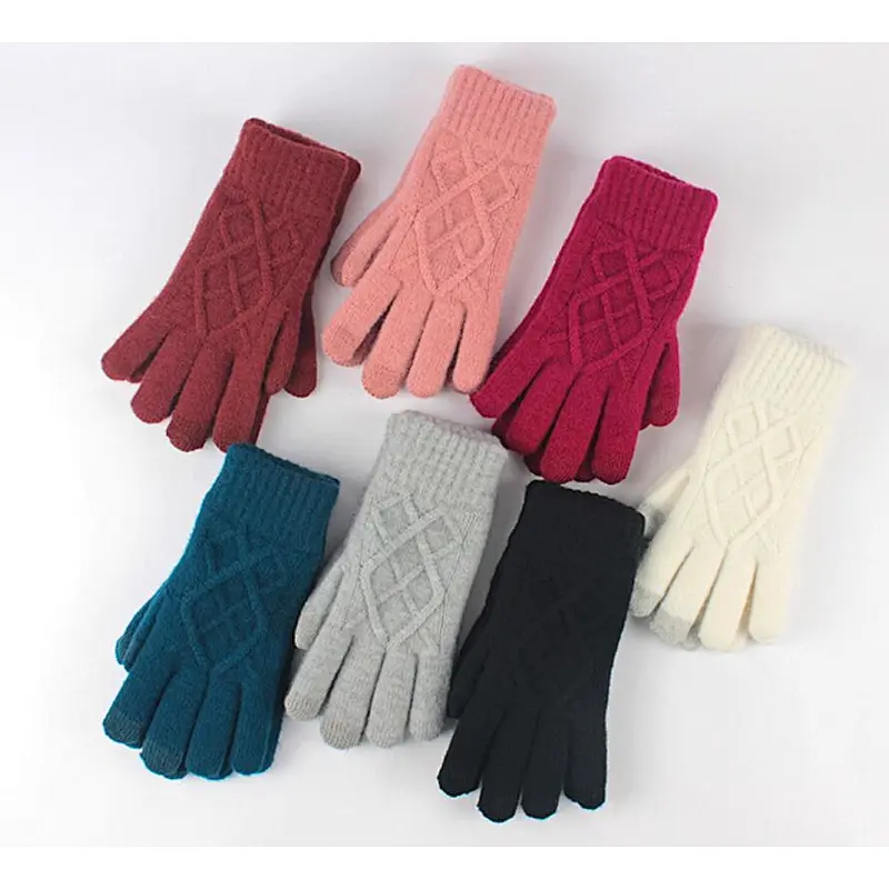 knit gloves touch screen