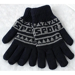 knit man gloves sport touch screen