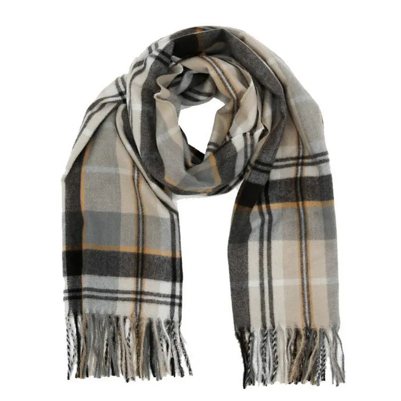 check pattern scarf simple fashion
