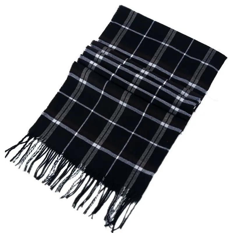 check pattern scarf simple fashion