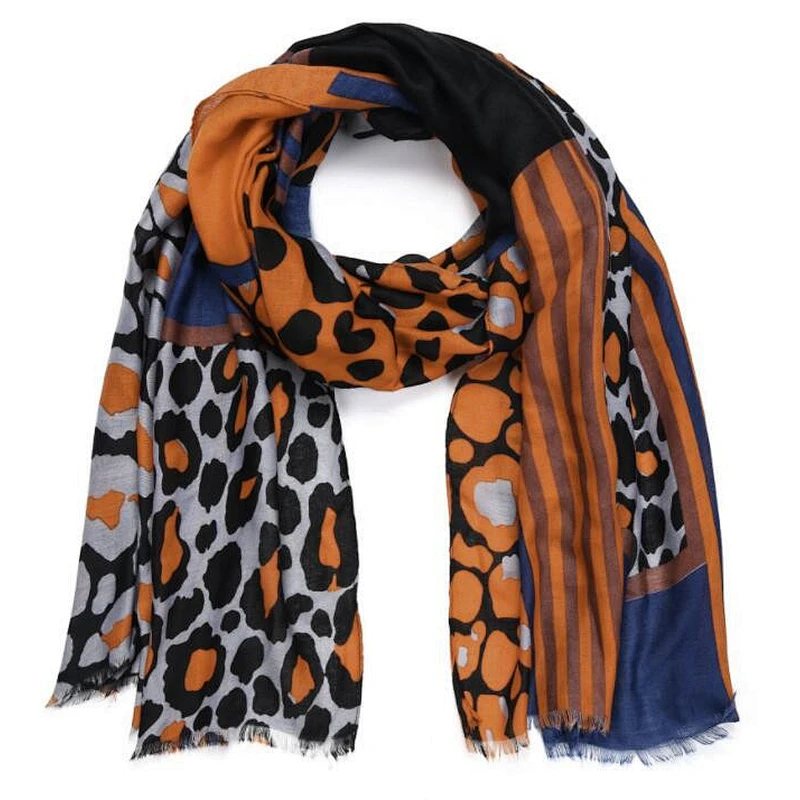 animal print ladies scarf