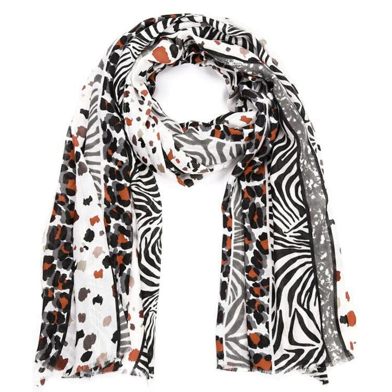 animal print ladies scarf