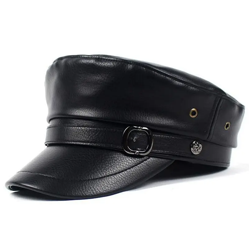 cabbie PU cap