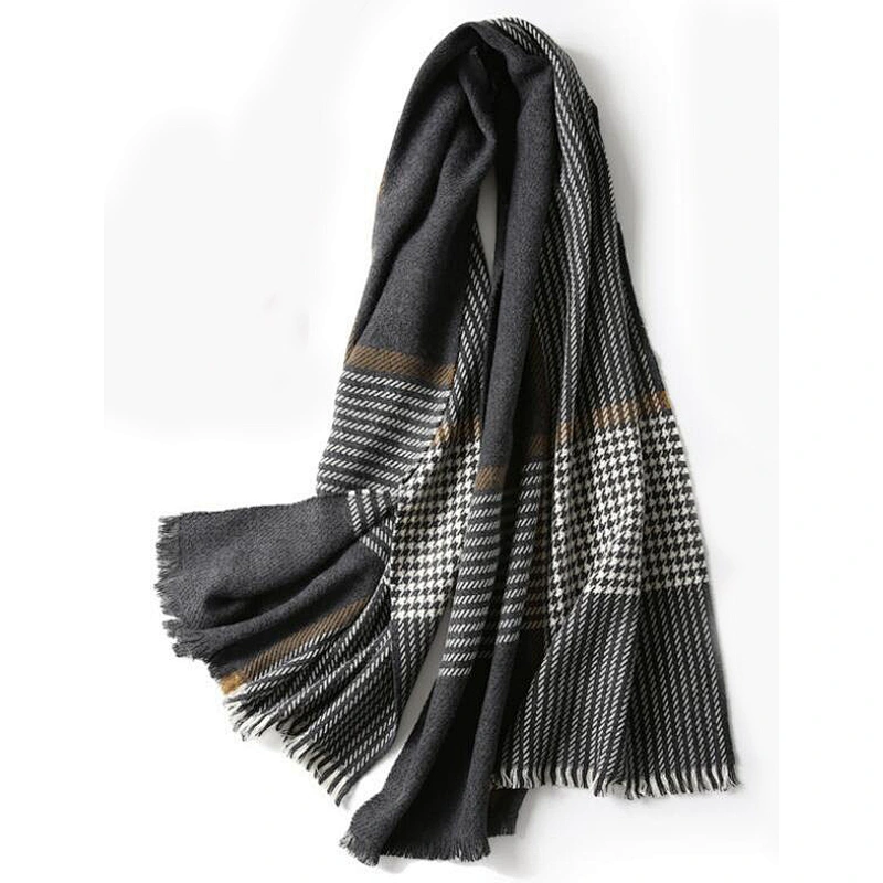 check pattern scarf simple fashion