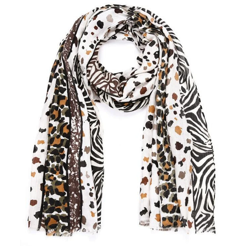 animal print ladies scarf
