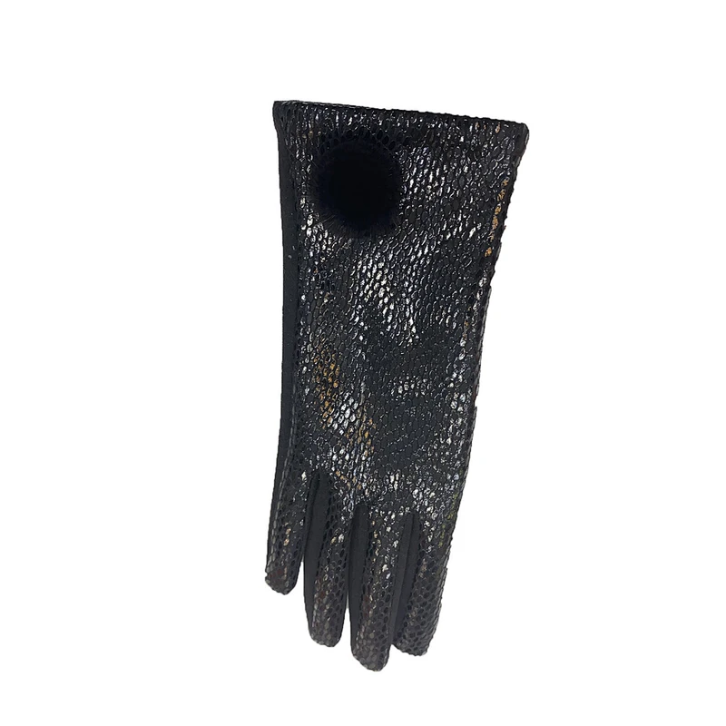 ladies glove animal print