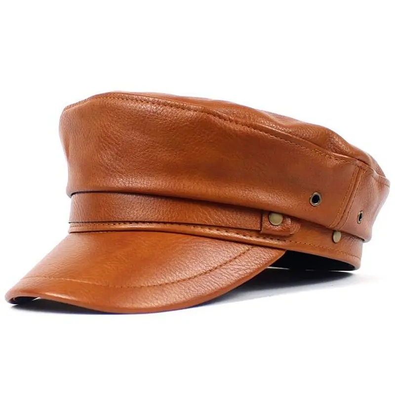 cabbie PU cap