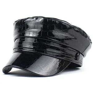 cabbie PU cap