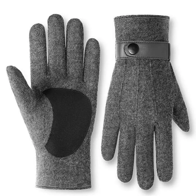 wool sports glove touch screen