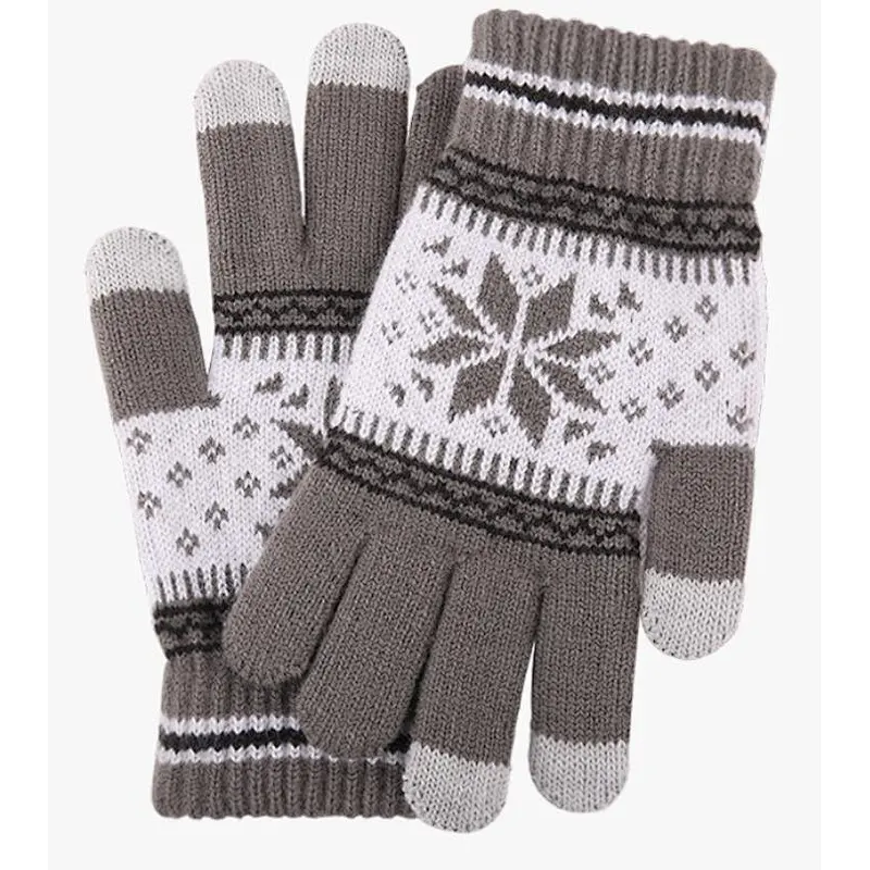 knit gloves touch screen